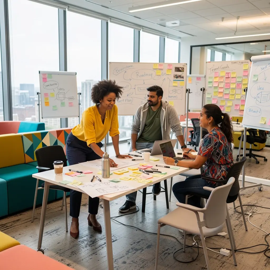 Дизайнерское оформление входной зоны с приветливым обслуживанием.